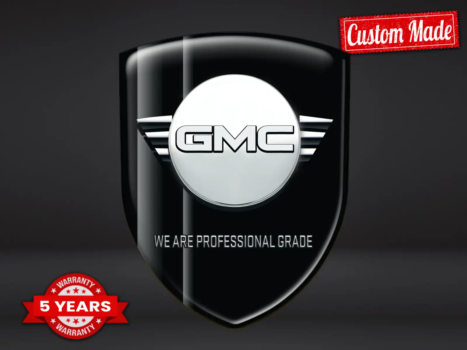 GMC Vinylaufkleber Auto Robust Hochwertig Pro